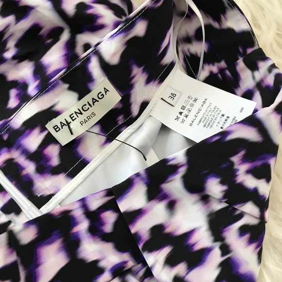 BALENCIAGA Printed Mini Skirt - Picture 2 of 6